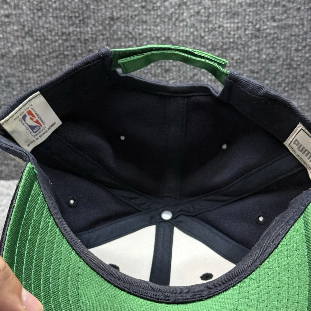 Vintage Dallas Mavericks Hat Cap Strap‎ Back NBA Basketball Puma Mens 90s 00s